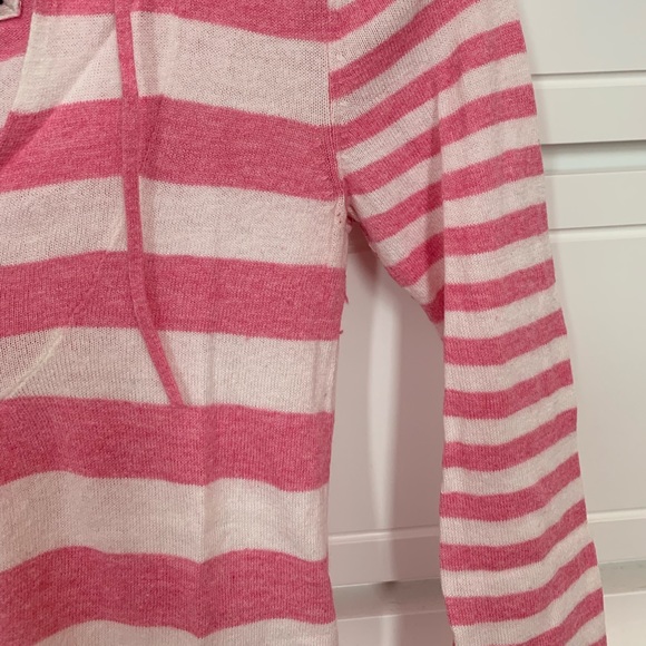 Victoria’s Secret Pink white striped sweater - Picture 3 of 4